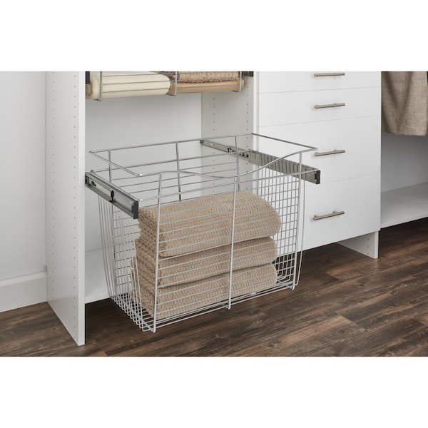 Rev-A-Shelf 24 W Closet Basket For Custom Closet Systems